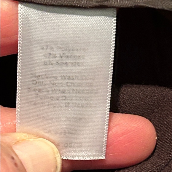 Talbots Dark Brown Bi-Stretch Straight Leg Pants Size 10 - Picture 12 of 12